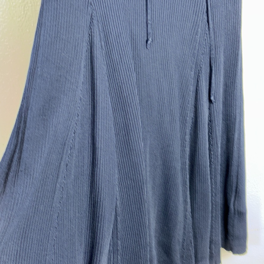 Lauren Ralph Lauren Women's‎ Lace-Trim Rib-Knit Dress Refined Navy Size L $225 - Picture 7 of 12